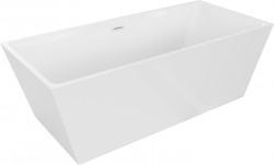 MEXEN/S - Lita volně stojící vana 170 x 75, bílá, sifon a přepad bílá (52121707500-20)