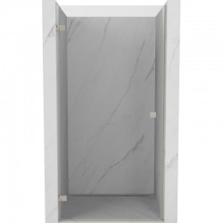 MEXEN/S - Lunar-B sprchové dveře křídlové levé 70, transparent, nikl kartáčovaný (832-070-000-97-00-L)