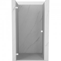 MEXEN/S - Lunar-B sprchové dveře křídlové levé 95, transparent, bílá (832-095-000-20-00-L)