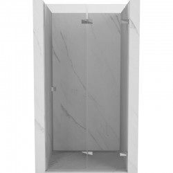 MEXEN/S - Lunar-F skládací sprchové dveře pravé 100, transparent, chrom (836-100-000-01-00-P)