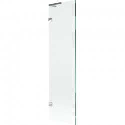 MEXEN/S - Lunar L vanová zástěna FIX 50 x 150, transparent, chrom (897L-050-000-01-00)