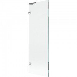 MEXEN/S - Lunar L vanová zástěna FIX 60 x 150, transparent, chrom (897L-060-000-01-00)