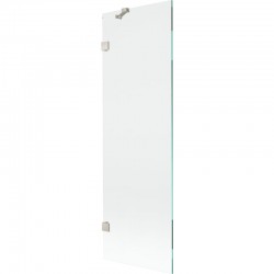 MEXEN/S - Lunar vanová zástěna FIX 60 x 150, transparent, nikl kartáčovaný (897-060-000-97-00)