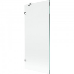 MEXEN/S - Lunar vanová zástěna FIX 80 x 150, transparent, chrom (897-080-000-01-00)