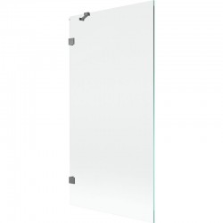 MEXEN/S - Lunar vanová zástěna FIX 90 x 150, transparent, grafit metal (897-090-000-95-00)