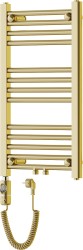 MEXEN/S - Mars radiátor + topná tyč 700 x 400 mm, 300 W, zlatá (W110-0700-400-2300-50)