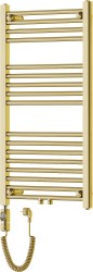 MEXEN/S - Mars radiátor + topná tyč 900 x 500 mm, 300 W, zlatá (W110-0900-500-2300-50)