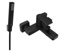 MEXEN/S - Mino R77 vanová baterie s příslušenstvím, černá (7243R77-70)