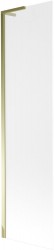 MEXEN/S - Next L vanová zástěna FIX 50 x 150, dekor, zlatá (895-050-000-03-30-50)