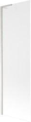 MEXEN/S - Next L vanová zástěna FIX 60 x 150, dekor, nikl kartáčovaná (895-060-000-03-30-97)