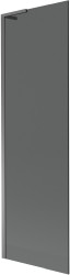 MEXEN/S - Next L vanová zástěna FIX 60 x 150, grafit, grafit metal (895-060-000-03-40-95)