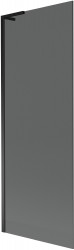 MEXEN/S - Next L vanová zástěna FIX 70 x 150, grafit, černá (895-070-000-03-40-70)