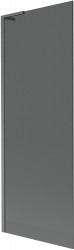 MEXEN/S - Next L vanová zástěna FIX 70 x 150, grafit, grafit kartáčovaná (895-070-000-03-40-66)