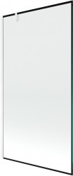 MEXEN/S - Next vanová zástěna FIX 100 x 150, černá dekor, bílá (895-100-000-00-70-20)