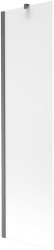 MEXEN/S - Next vanová zástěna FIX 50 x 150, dekor, grafit kartáčovaná (895-050-000-00-30-66)