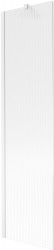 MEXEN/S - Next vanová zástěna FIX 50 x 150, proužky, bílá (895-050-000-00-09-20)