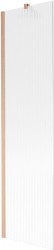 MEXEN/S - Next vanová zástěna FIX 50 x 150, proužky, měď kartáčovaná (895-050-000-00-09-65)