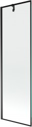 MEXEN/S - Next vanová zástěna FIX 60 x 150, černá dekor, černá (895-060-000-00-70-70)