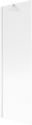 MEXEN/S - Next vanová zástěna FIX 60 x 150, proužky, bílá (895-060-000-00-09-20)