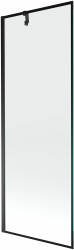 MEXEN/S - Next vanová zástěna FIX 70 x 150, černá dekor, černá (895-070-000-00-70-70)