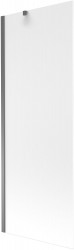 MEXEN/S - Next vanová zástěna FIX 70 x 150, dekor, grafit metal (895-070-000-00-30-95)