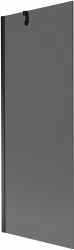 MEXEN/S - Next vanová zástěna FIX 70 x 150, grafit, černá (895-070-000-00-40-70)