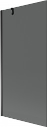 MEXEN/S - Next vanová zástěna FIX 90 x 150, grafit, černá (895-090-000-00-40-70)