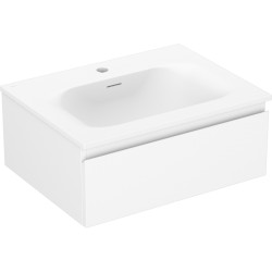 MEXEN/S - Orio koupelnová skříňka 60 cm s umyvadlem Vela, 1 šuplík, bílá mat (91A10-06023-1-BF01-W23M01)