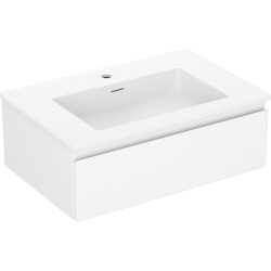 MEXEN/S - Orio koupelnová skříňka 70 cm s umyvadlem Otis, 1 šuplík, bílá mat (91A10-07023-1-BF01-W18M01)