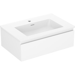 MEXEN/S - Orio koupelnová skříňka 70 cm s umyvadlem Otis, 1 šuplík, bílá mat (91A10-07023-1-BF01-W18M01)