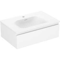 MEXEN/S - Orio koupelnová skříňka 70 cm s umyvadlem Vela, 1 šuplík, bílá mat (91A10-07023-1-BF01-W23M01)