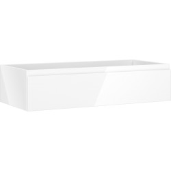 MEXEN/S - Orio koupelnová skříňka pod umyvadlo 100, 1 šuplík, bílá lesk (91A10-10023-1-BF00)