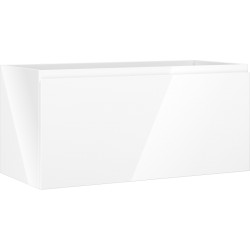 MEXEN/S - Orio koupelnová skříňka pod umyvadlo 100, 1 šuplík, bílá lesk (91A10-10047-1-BF00)