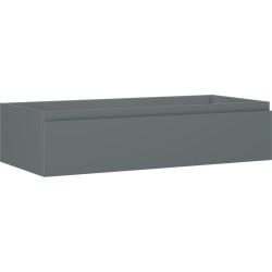MEXEN/S - Orio koupelnová skříňka pod umyvadlo 100, 1 šuplík, grafit mat (91A10-10023-1-BF66)