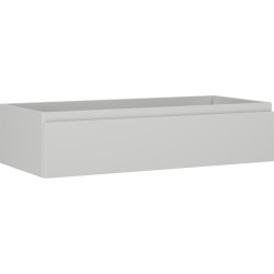 MEXEN/S - Orio koupelnová skříňka pod umyvadlo 100, 1 šuplík, šedá mat (91A10-10023-1-BF62)