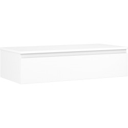 MEXEN/S - Orio koupelnová skříňka pod umyvadlo 100 cm s deskou, 1 šuplík, bílá mat (91A10-10023-1-BFC01)