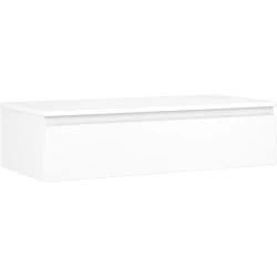 MEXEN/S - Orio koupelnová skříňka pod umyvadlo 100 cm s deskou, 1 šuplík, bílá mat (91A10-10023-1-BFC01)