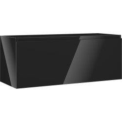 MEXEN/S - Orio koupelnová skříňka pod umyvadlo 120, 1 šuplík, černá lesk (91A10-12047-1-BF70)