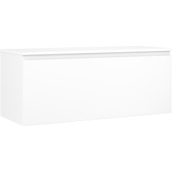 MEXEN/S - Orio koupelnová skříňka pod umyvadlo 120 cm s deskou, 1 šuplík, bílá mat (91A10-12047-1-BFC01)
