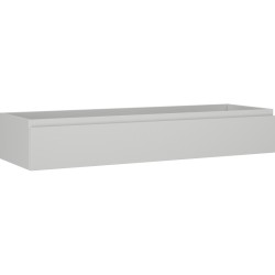 MEXEN/S - Orio koupelnová skříňka pod umyvadlo 140, 1 šuplík, šedá mat (91A10-14023-1-BF62)