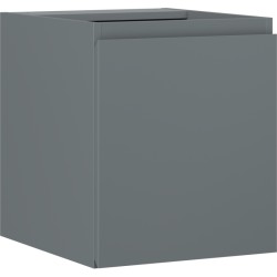 MEXEN/S - Orio koupelnová skříňka pod umyvadlo 40, 1 dvířka, grafit mat (91A11-04047-1-BF66)