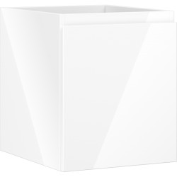 MEXEN/S - Orio koupelnová skříňka pod umyvadlo 40, 1 šuplík, bílá lesk (91A10-04047-1-BF00)