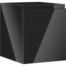 MEXEN/S - Orio koupelnová skříňka pod umyvadlo 40, 1 šuplík, černá lesk (91A10-04047-1-BF70)