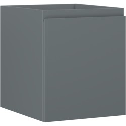 MEXEN/S - Orio koupelnová skříňka pod umyvadlo 40, 1 šuplík, grafit mat (91A10-04047-1-BF66)