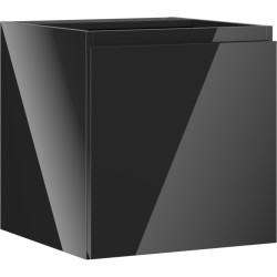 MEXEN/S - Orio koupelnová skříňka pod umyvadlo 45, 1 dvířka, černá lesk (91A11-04547-1-BF70)