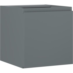 MEXEN/S - Orio koupelnová skříňka pod umyvadlo 45, 1 dvířka, grafit mat (91A11-04547-1-BF66)