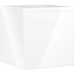 MEXEN/S - Orio koupelnová skříňka pod umyvadlo 45, 1 šuplík, bílá lesk (91A10-04547-1-BF00)