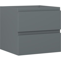 MEXEN/S - Orio koupelnová skříňka pod umyvadlo 50, 2 zásuvky, grafit mat (91A10-05047-2-BFF66)