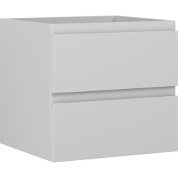 MEXEN/S - Orio koupelnová skříňka pod umyvadlo 50, 2 zásuvky, šedá mat (91A10-05047-2-BFF62)