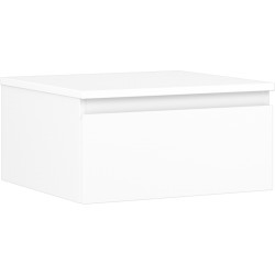 MEXEN/S - Orio koupelnová skříňka pod umyvadlo 50 cm s deskou, 1 šuplík, bílá mat (91A10-05023-1-BFC01)